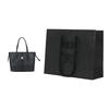 MCM Klassische Monogramm Wende-Ledertasche Große Kapazität Einkaufstasche Unisex Tote Schwarz MWPAAVI02BK001
