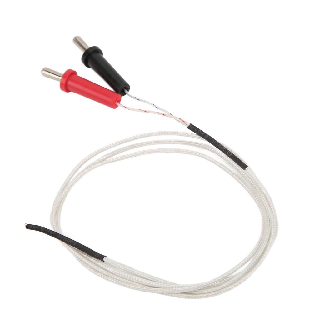 UA23 Temperature Probe Cord 4mm Thermocouple Sensor ?50~400 Celsius  Double Head Thermocouple with Large