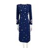 2026 European & American Celebrity Long-Sleeve Evening Gown with Heavy Beading & Rhinestones