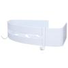 Shower Corner Organizer Aluminium Alloy Durable Rustproof Widely Used Easy Installation Corner