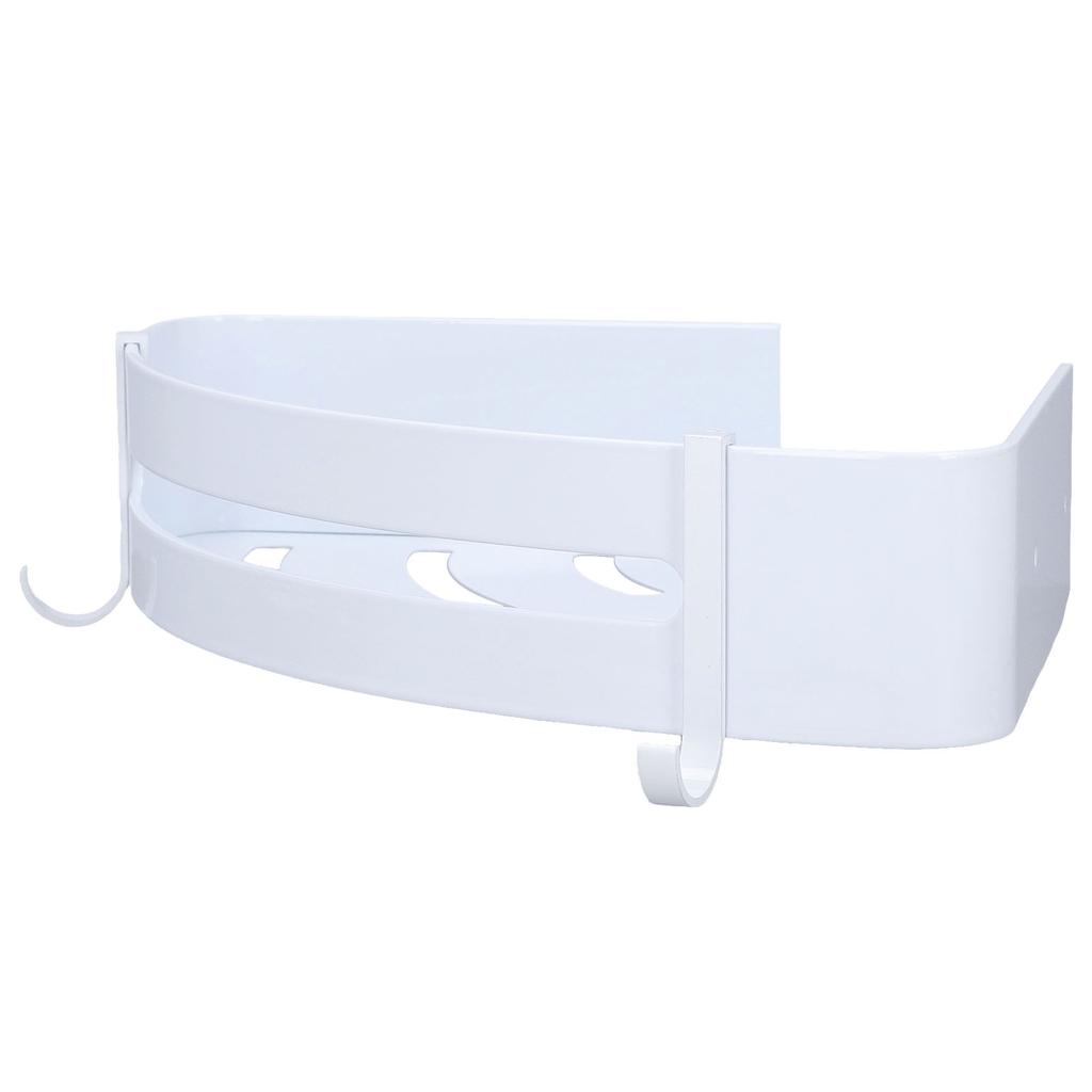 Shower Corner Organizer Aluminium Alloy Durable Rustproof Widely Used Easy Installation Corner