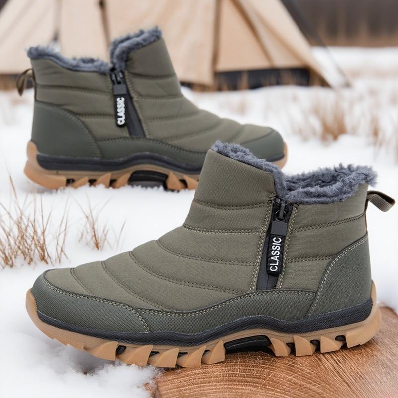 Fashion Women's Boots, Warm Women's Shoes, Waterproof Ankle Boots, Fur Shoes, Snow , Winter Casual Shoes, Ankle , Comfortable