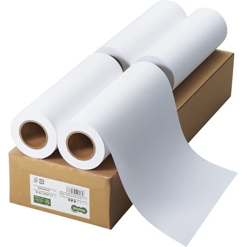 

TANOSEE plain paper for inkjet A3 roll 297mm x 50m 1 box (4 pieces)