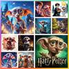 Harry-Potter Dobby Diamond Painting Cross Stitch 5D DIY Art Drawing Canvas Gift Mosaic Embroidery Home Decor