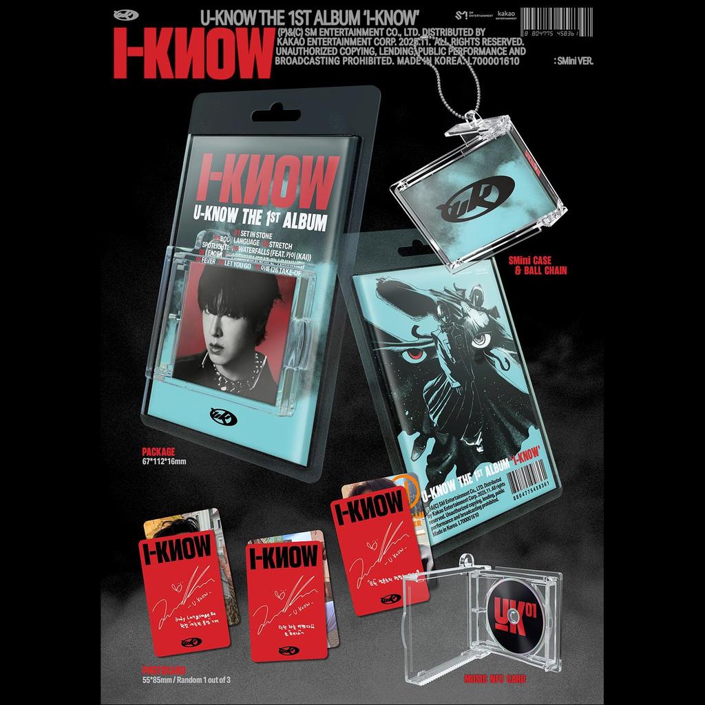 [Pre-order]U-KNOW (TVXQ) [I-KNOW] (SMini Ver.) + Free Gift