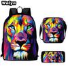 Lion King Schoolbag High Definition Printing Multi-Function Cross-Border Burden Reduction Large Capacity Backpack