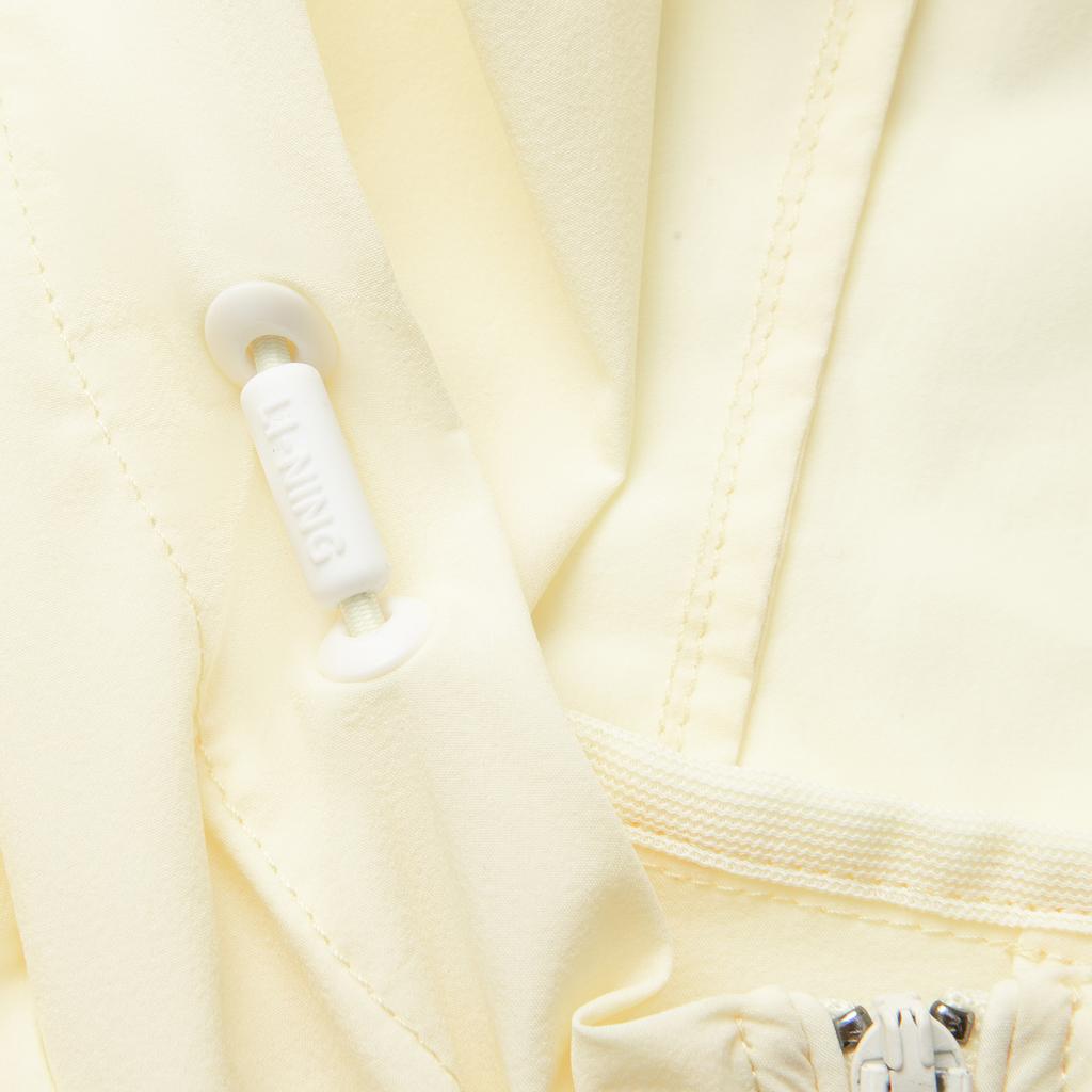 Li Ning Fitness Series Long Sleeve Ice Feel Comfortable UV Resistant Jacket Women Jackets Light-Goose-Yellow AFDV156-6