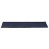 VidaXL Tapis d'escalier autocollants 30 pièces 76 x 20 cm Gris Bleu Rectangulaire 3365726
