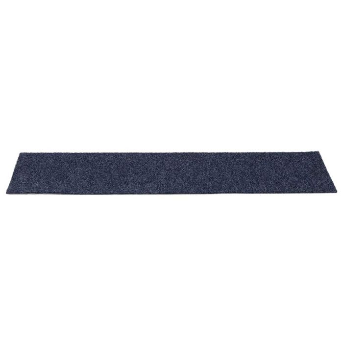 VidaXL Tapis d'escalier autocollants 30 pièces 76 x 20 cm Gris Bleu Rectangulaire 3365726