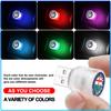 1Pcs USB Car LED Light Auto Interior Atmosphere Light Car Emblem Styling For Alfa Romeo 147 159 Giulietta Giulia Mito Spider Alpha Nheadrest