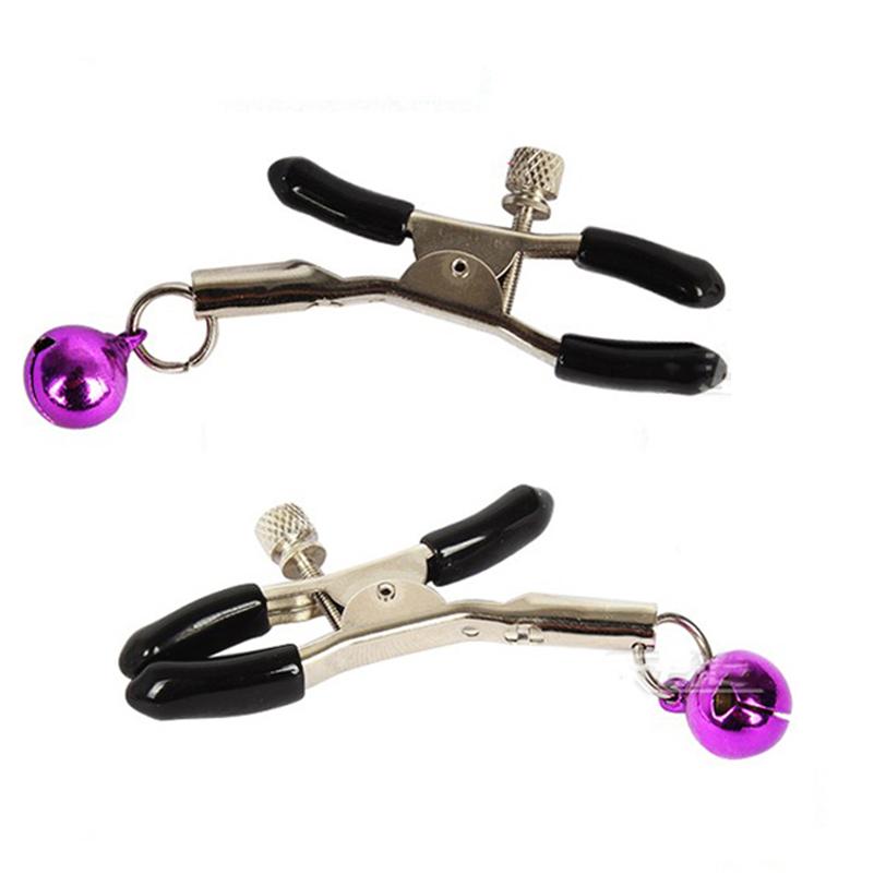 Nipple Clamps Adult Novelty Sex Product Metal milk Clip Female Breast clitoris Clip Massage Sex Toys For Couples lover game