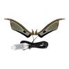 Devil Eye Car LED Light For Board Windshield USB 4 Modes Cool Tail Lamp Car Auto Decoration Lights Car Devil Eye Light