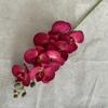 Velvet Texture Peach Skin Velvet Orchid Wedding Decoration Flowers  Bedroom Decor