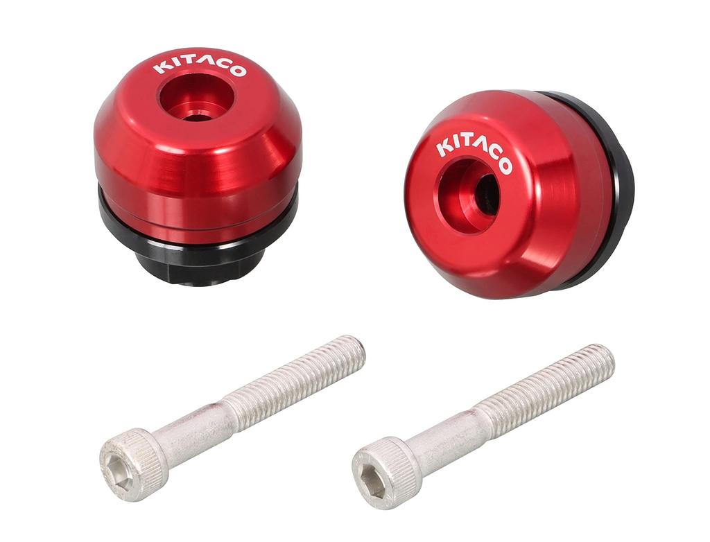 KITACO Bar End Cap CT125 Hunter Cub Dax 125 Super Cub C125 Cross Cub 110 (Red) (JA55/JA65) (JB04/JB06) (JA48/JA58/JA71) (JA60) 506-1320920