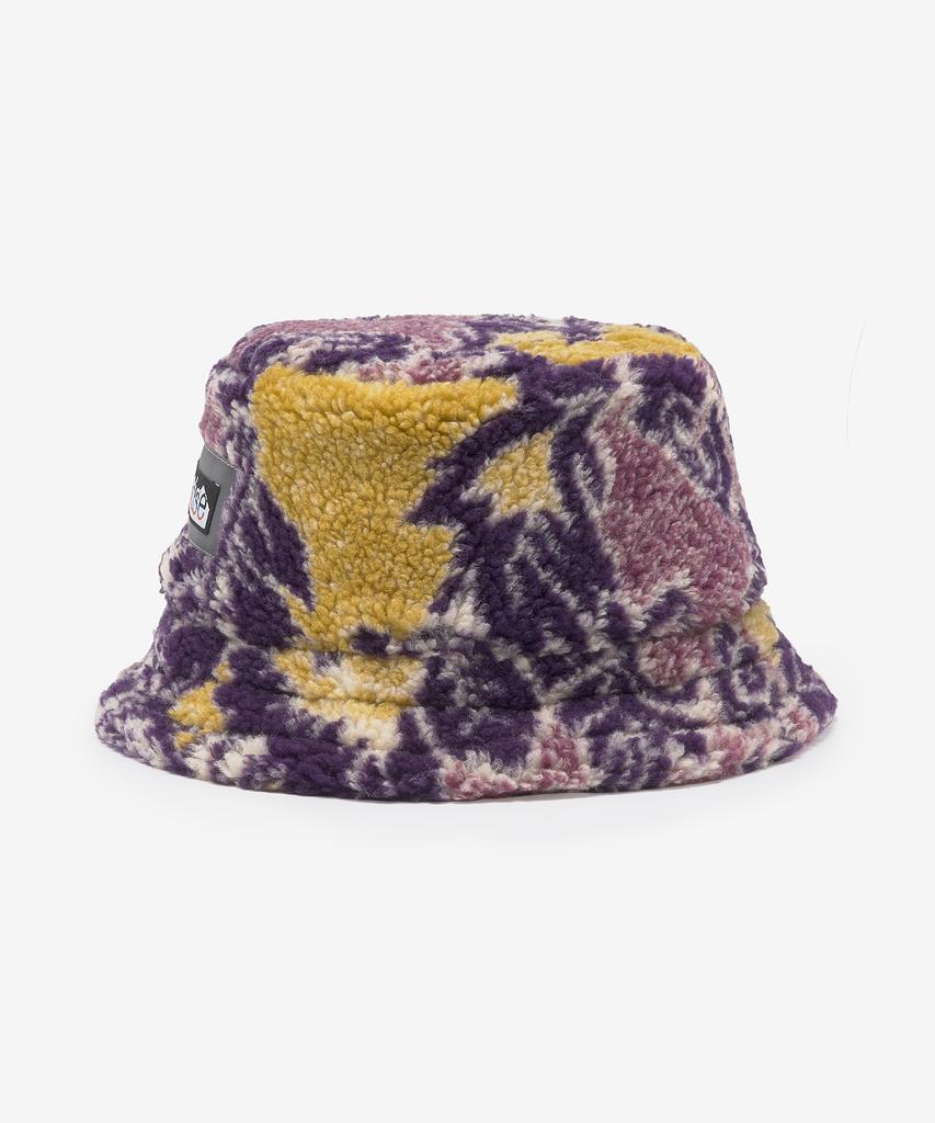ARIES Flare Fleece Bucket Hat - Multi:Black / Ftar90012Mb