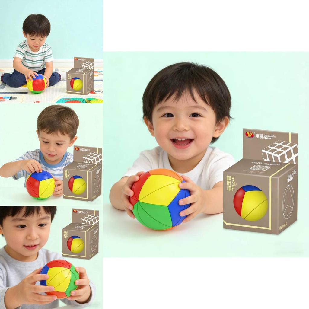 Creative Maple Leaf Sphere Puzzle Toy For Kids Educational Brain Teaser