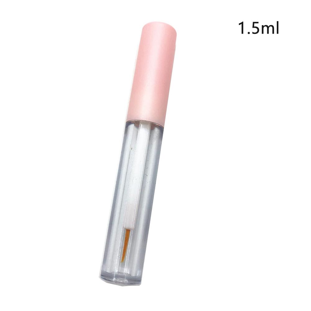 Tubo de Brilho Labial 1,5ml 5ml 10ml Vazio Tampa Rosa Tubo de Lipgloss Máscara de Cílios Tubo de Cílios Embalagem de Frasco de Brilho Labial Recipiente de Lipgloss