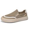 Men's shoes spring and summer mesh breathable lazy one pedal casual sports shoes men's foot cover thick-soled travel board shoes