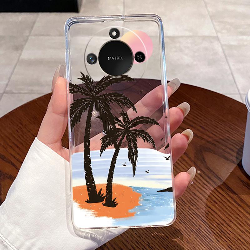

Casing For Honor X9C Smart X9CSmart 5G Phone Case 2025 Aesthetic Fashion Cute Cat Cartoon Transparent Soft Silicone Cover Funda Honor X9C Smart
