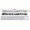 EXCLUSIVE car sticker, suitable for electroplated letter rear label 3D three-dimensional modified body label