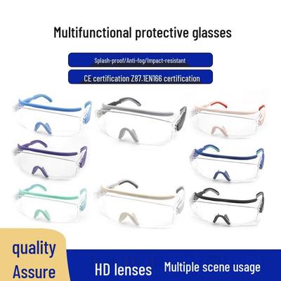 Unisex Windproof, Dustproof, Anti-fog Cycling Safety Glasses with UV Protection