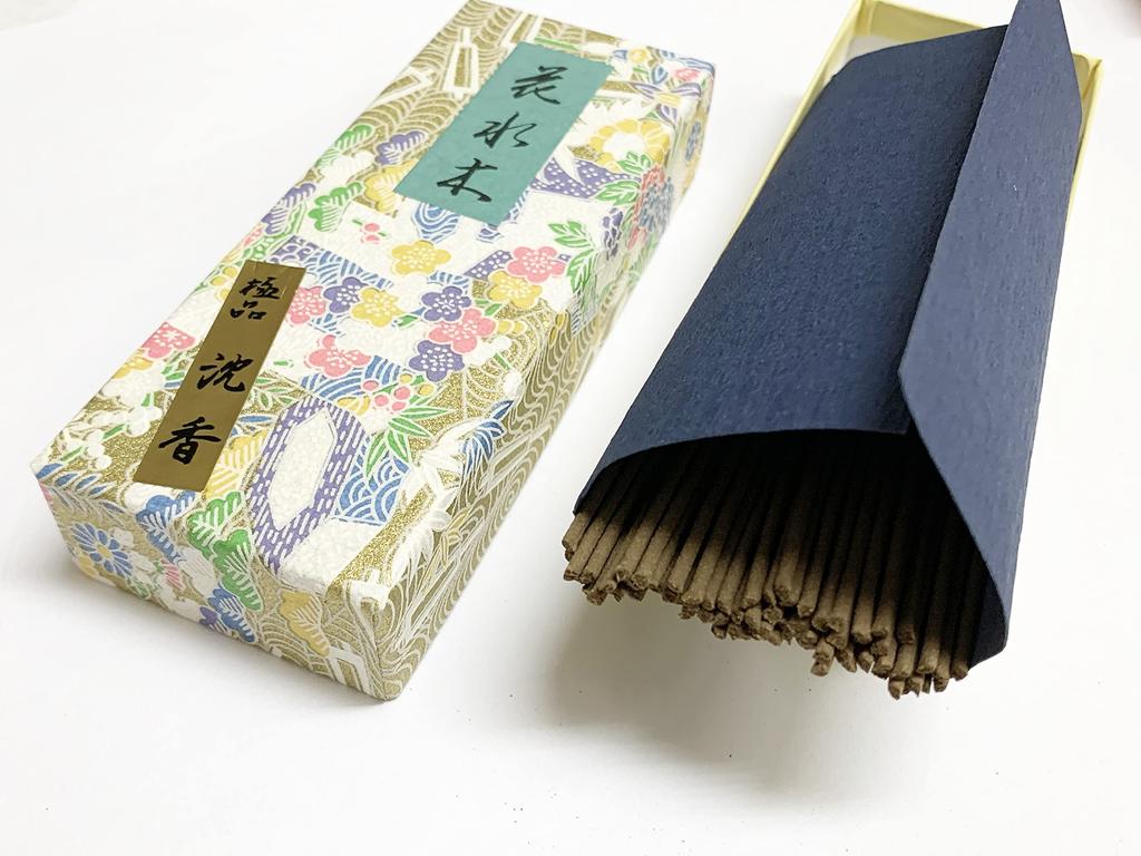 Awaji Baikundo Natural Agarwood Incense Premium Quality Agarwood Flower 14cm Siamese Agarwood Incense Sticks Sticks, Dogwood, 30g, (Jinkou) #137