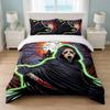 Scream Ghostface Bedroom 3Pcs Bedding Set Soft Bed Sheet Pillowcases Home Bedding Decoration