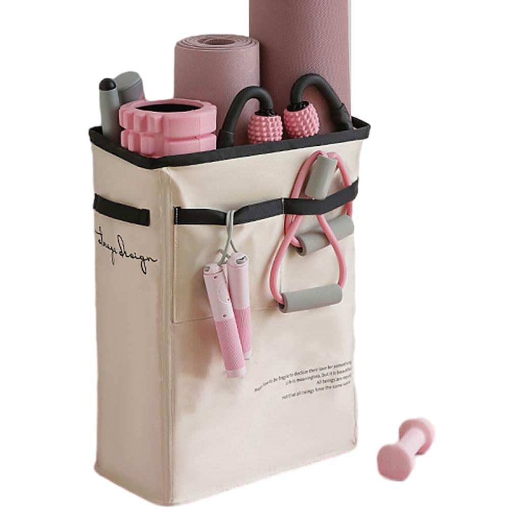Convenient Yoga Equipment Storage Basket Compact Gym Storage Container Large Capacity Yoga Fitness Products Organizer