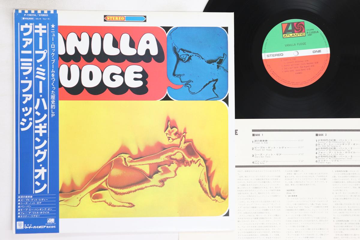 

LP Record VANILLA FUDGE - Vanilla Fudge P11031A ATLANTIC 1981 Japan Obi Rock Used