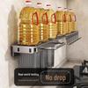 Foldable Wall-Mounted Kitchen Organizer Rack
