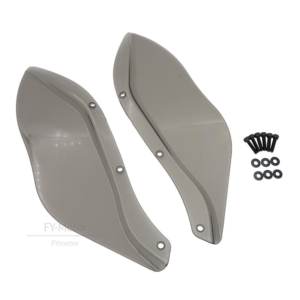 Motorcycle Batwing Air Deflector Fairing Side Windshield For Harley Touring Street Glide Road King Electra FLHX 1996-2013