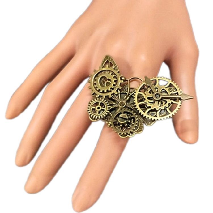 Adjustable Gothic Knuckle Rings Y2K Finger Rings Retro Jewelry Rings Punk Rings