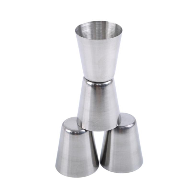 4/6 Stück Outdoor Camping Geschirr Reisebecher Set Picknick Zubehör Edelstahl Wein Bierbecher Whiskey Tassen 30ML