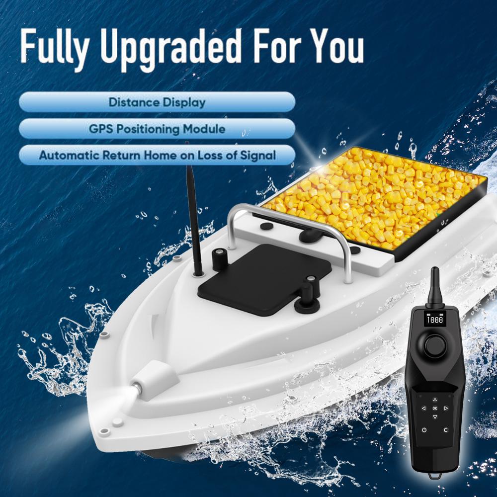 GPS RC Köder Boot 500M Drahtlose Fernbedienung Angeln Köder Boot Angeln Feeder Boot
