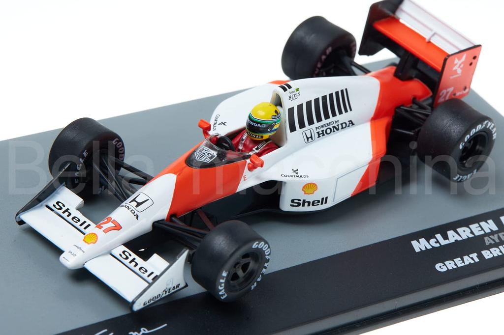 1/43 Scale F1 Diecast Car [McLaren MP4/5B] British Grand Prix 1990 Ayrton Senna MCLAREN Honda AYRTON SENA World Champion [Parallel Import]
