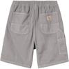 Carhartt WIP Flint SS25 Square Label Comfortable Simple Casual Shorts Men Shorts Gray I030480-2LR-GD