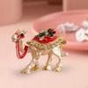 Camel Figurine Enameled Jewelry Box Case Multipurpose Alloy Art Decor Trinket Treasure