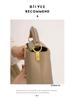 2025 Summer Women's High-End Lychee Grain Genuine Leather Crossbody Handbag