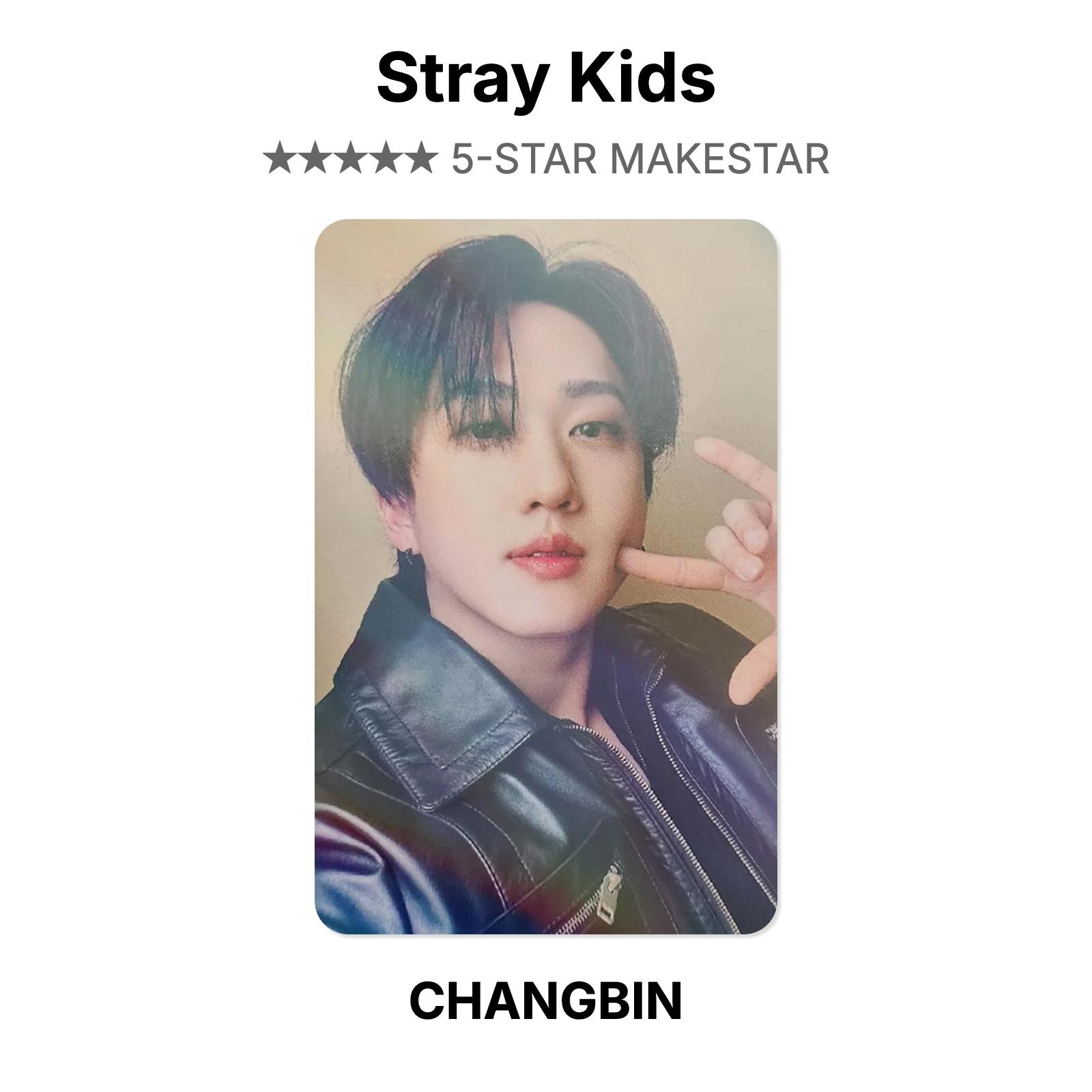 Stray Kids 5-STAR MAKESTAR Official Photocard CHANGBIN