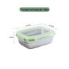 304 Stainless Steel Rectangular Food Storage Container