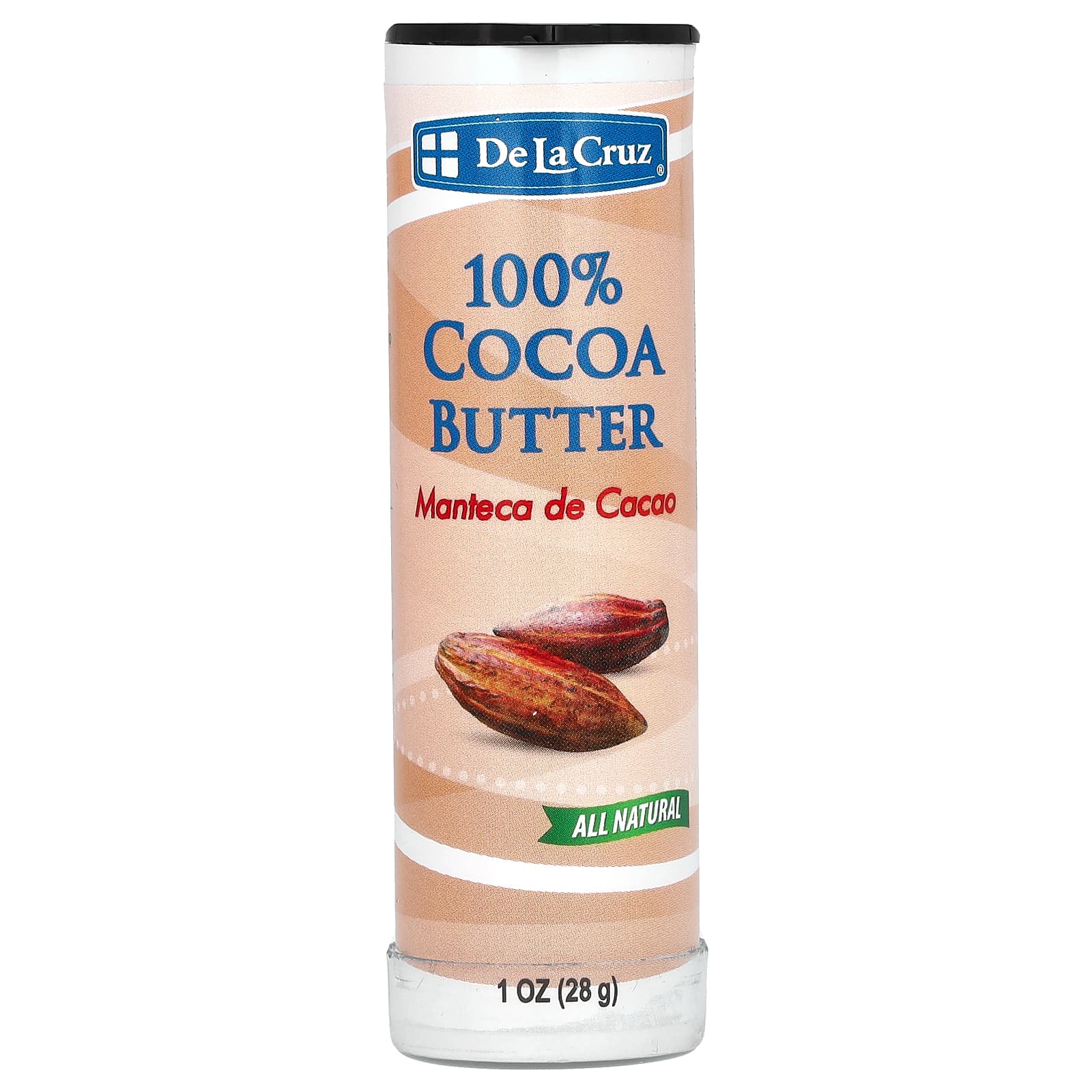 

De La Cruz, 100% какао-масло в стіках, 1 унція (28 г)