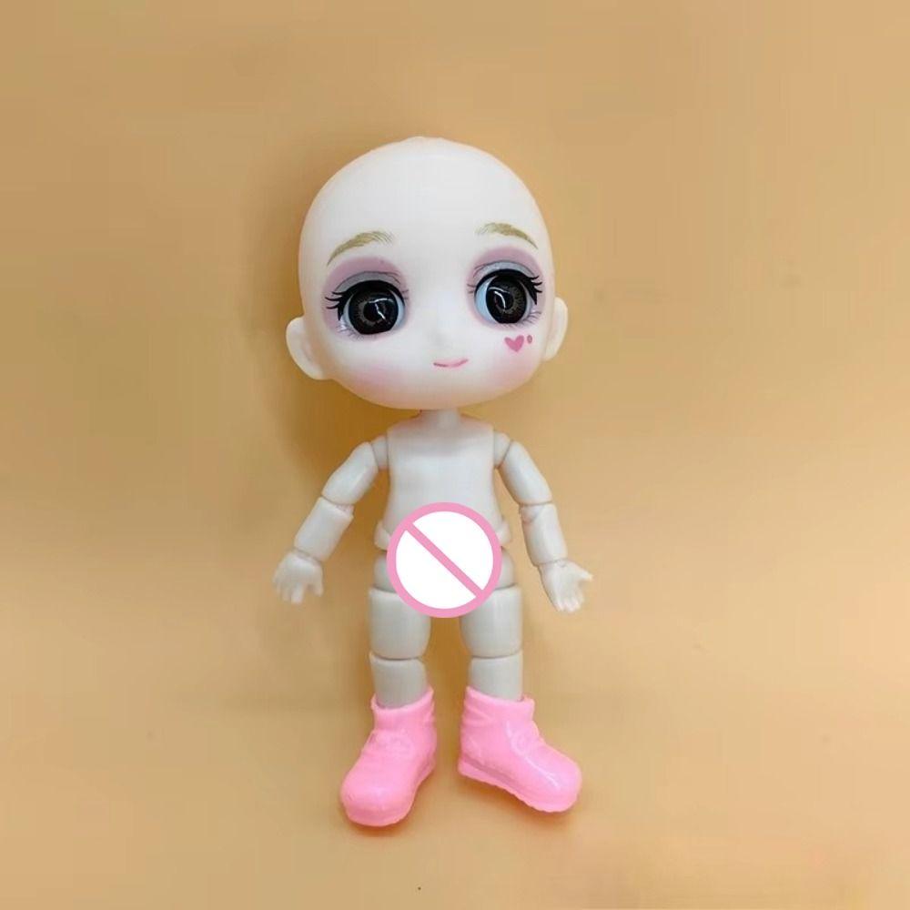 Multiple Joints Muscle Body Doll 6.3 cm Height BJD Doll Body New Figure Dolls for Doll Customized
