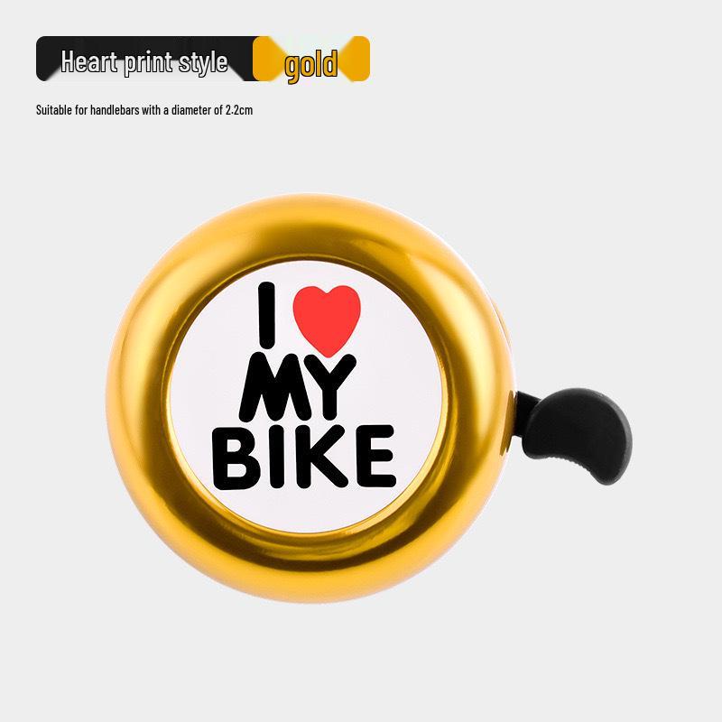 Super Loud Bicycle Bell for Kids and Mountain Bikes - Cute Balance Bike Accessory