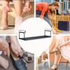 Extendable Under Cabinet Organizer Shelf Steel Under Desk Storage Rack Multipurpose Kitchen Household Hanging Storage Racks