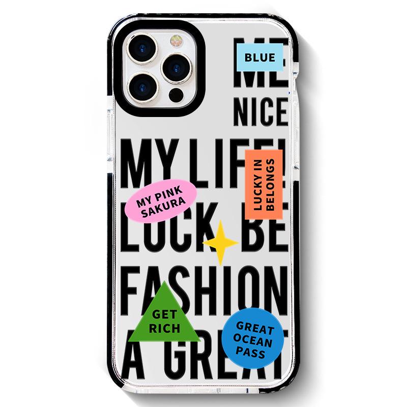 

Чехол Zhitai для iPhone 16 Pro Max, картон Apple 15, черная круглая двухцветная цепочка для 14 Pro, XS/XR iPhone 14 Pro