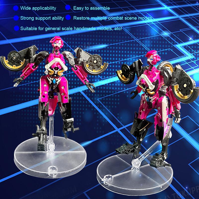 1 Stück Actionfiguren-Basis Geeigneter Ausstellungsständer Halterung Für HG 1/144 Modellständer Puppenständer Robot Soul Halterung Universalständer