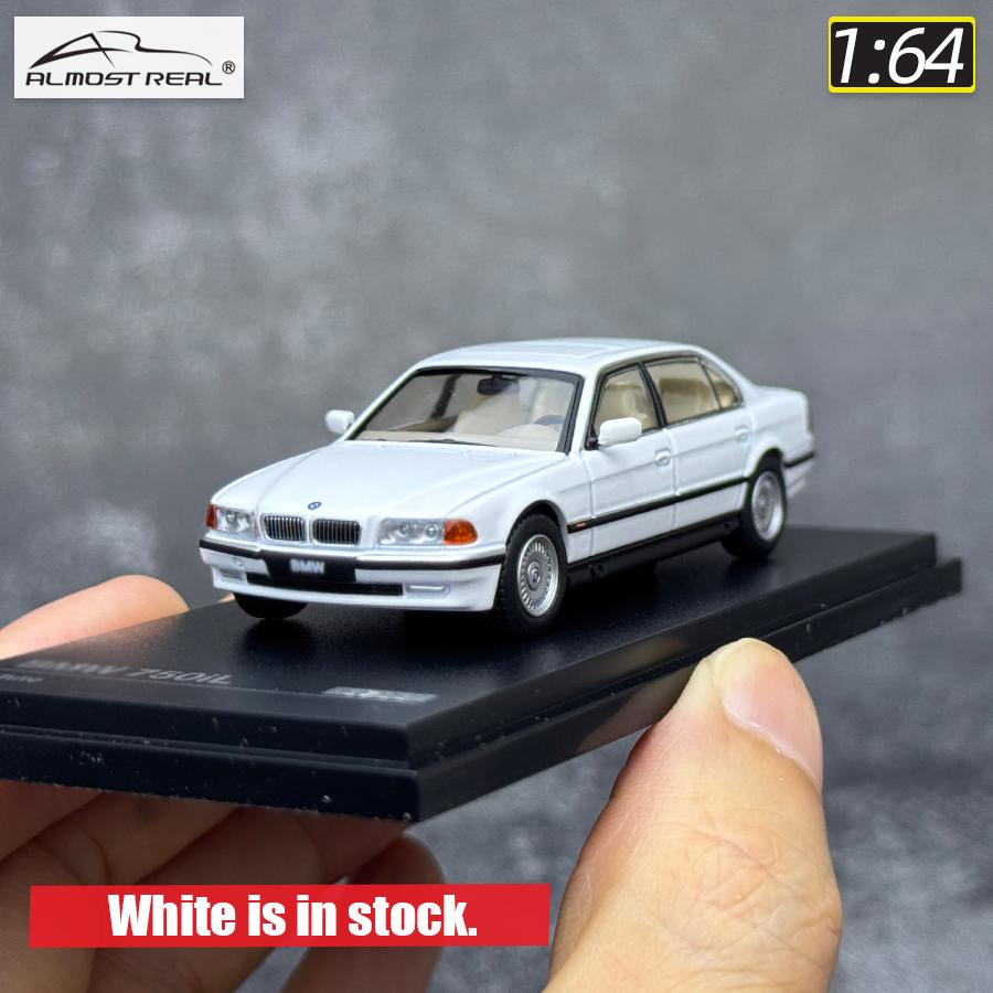 AR box diecast model 1/64 scale new 750iL (E38) Black static ornament Holiday gift collection белый