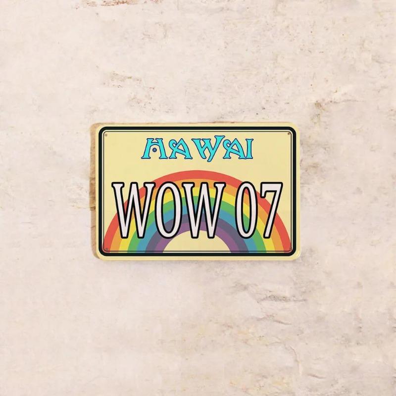 Arizona USA Craft License Plate 15x30cm, Metal Car & Wall Decor Souvenir