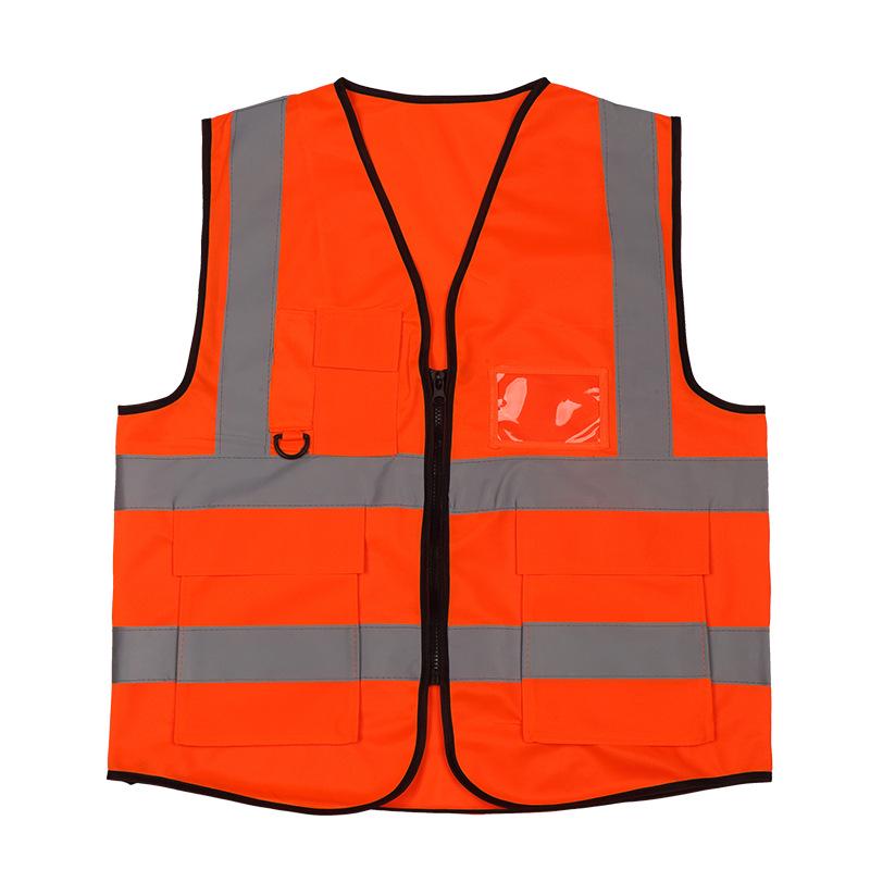 Reflective Mesh Construction & Landscaping Work Vest, Breathable & Customizable