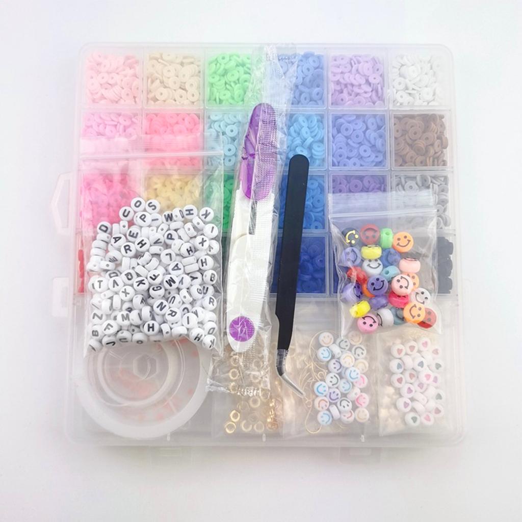 Bead Bracelet Making Kit Box Beads for Jewelry Making Handmade DIY Bracelets and Necklace